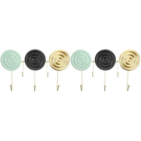 FRCOLOR 2pcs Nordic Style Hat Hook Rack Round Iron Hook Closet Decorative Hook Wall Mount Clothes Holder
FRCOLOR 2pcs Nordic Style Hat Hook Rack Round Iron Hook Closet Decorative Hook Wall Mount Clothes Holder