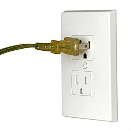 No Batteries Or Wires Installs In Seconds Child And Baby Safety Power Outlet Wall Cover With LED Night Light
No Batteries Or Wires Installs In Seconds Child And Baby Safety Power Outlet Wall Cover With LED Night Light