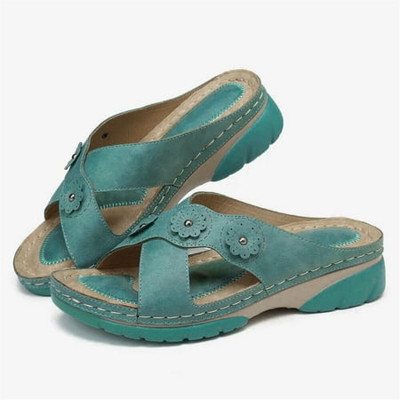 Hvyesh Women Summer Comfy Slippers Platform Espadrilles Ankle Strap Buckle Open Toe Rubber Chunky Low Wedge Sandals Open Toe Beach Shoes
Hvyesh Women Summer Comfy Slippers Platform Espadrilles Ankle Strap Buckle Open Toe Rubber Chunky Low Wedge Sandals Open Toe Beach Shoes