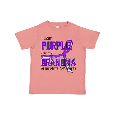 Inktastic I Wear Purple for My Grandma- Alzheimers Awareness Gift Toddler Boy or Toddler Girl T-Shirt
Inktastic I Wear Purple for My Grandma- Alzheimers Awareness Gift Toddler Boy or Toddler Girl T-Shirt
