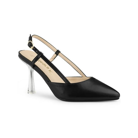 Allegra K Women s Slingback Heel Pointy Toe Buckle Stiletto Heels Mules
Allegra K Women s Slingback Heel Pointy Toe Buckle Stiletto Heels Mules