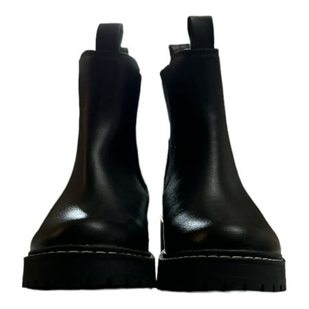Dolce Vita Women s LEIGHA Chelsea Lightweight Ankle 1.25 Heel Boot (Black 7)