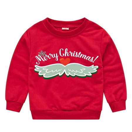 Ozmmyan Christmas Sweater Autumn Winter Baby Boys Girls Christmas Cartoon Print Round Neck Pullover Sweatshirt on Clearance
Ozmmyan Christmas Sweater Autumn Winter Baby Boys Girls Christmas Cartoon Print Round Neck Pullover Sweatshirt on Clearance