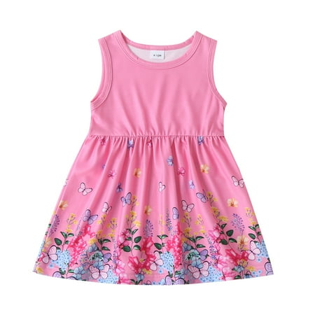 Newborn Baby Girl Clothes Infant Girl Summer Outfits Floral Print Sleeveless Beach Dress Princess Dresses Pink 6-9 Months
Newborn Baby Girl Clothes Infant Girl Summer Outfits Floral Print Sleeveless Beach Dress Princess Dresses Pink 6-9 Months