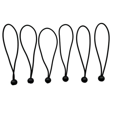 6 Pieces Heavy Duty Bungee Ball Cord Tarp Tent Tope inch