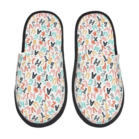 Sigee Scandinavian Alphabet1 for Cozy Furry Slippers Super Soft Indoor and Outdoor Use Non-Slip Sole Slip On House Slippers-Medium
Sigee Scandinavian Alphabet1 for Cozy Furry Slippers Super Soft Indoor and Outdoor Use Non-Slip Sole Slip On House Slippers-Medium