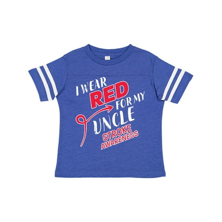Inktastic I Wear Red for my Uncle- Stroke Awareness Gift Toddler Boy or Toddler Girl T-Shirt
Inktastic I Wear Red for my Uncle- Stroke Awareness Gift Toddler Boy or Toddler Girl T-Shirt