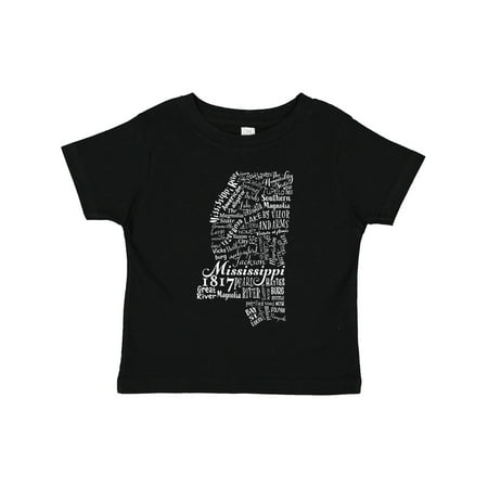 Inktastic Mississippi State Word Salad Gift Toddler Boy or Toddler Girl T-Shirt