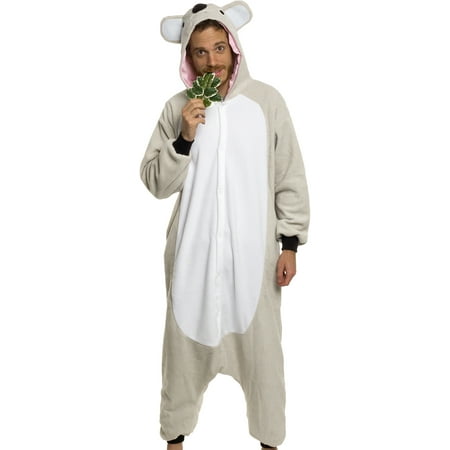 Koala One Piece - Plush Adult Animal Costume Jumpsuit by Silver Lilly (Gray X-Large)
Koala One Piece - Plush Adult Animal Costume Jumpsuit by Silver Lilly (Gray X-Large)