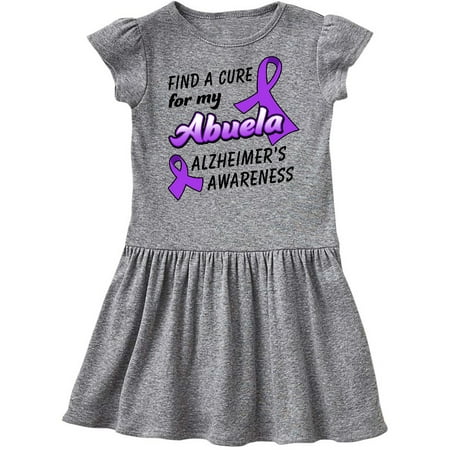 Inktastic Alzheimer s Awareness Find a Cure for my Abuela Gift Toddler Girl Dress
Inktastic Alzheimer s Awareness Find a Cure for my Abuela Gift Toddler Girl Dress
