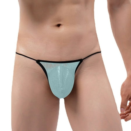 wendunide mens underwear Men Sexy Solid Color Breathable Low Waist Knitted Lace Thong String Briefs Blue XL
wendunide mens underwear Men Sexy Solid Color Breathable Low Waist Knitted Lace Thong String Briefs Blue XL