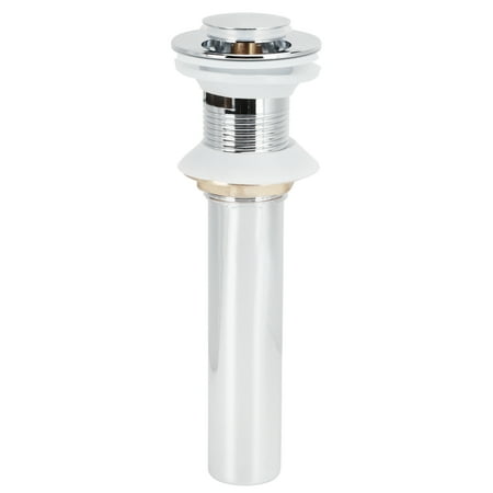 Drain Stopper Without Overflow Sink Drain Stopper Spring-loaded Button For Washbasin For Countertop Container Sinks For Bathroom Electroplating Popup With Hole
Drain Stopper Without Overflow Sink Drain Stopper Spring-loaded Button For Washbasin For Countertop Container Sinks For Bathroom Electroplating Popup With Hole