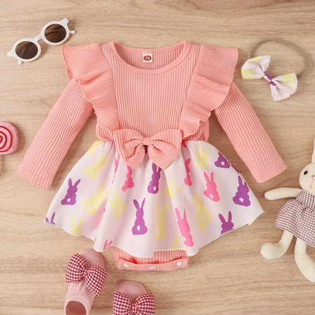 Easter Newborn Infant Baby Girls Boys Floral Autumn Long Sleeve Bunny Romper Bodysuit Headbands Clothes
Easter Newborn Infant Baby Girls Boys Floral Autumn Long Sleeve Bunny Romper Bodysuit Headbands Clothes