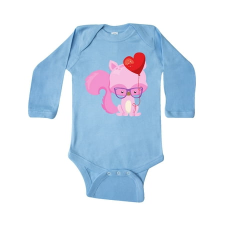 Inktastic Valentine s Day Squirrel Squirrel With Balloon Gift Baby Boy or Baby Girl Long Sleeve Bodysuit
Inktastic Valentine s Day Squirrel Squirrel With Balloon Gift Baby Boy or Baby Girl Long Sleeve Bodysuit