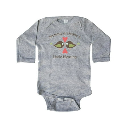 Inktastic Mommy & Daddy s Little Blessing Gift Baby Boy or Baby Girl Long Sleeve Bodysuit
Inktastic Mommy & Daddy s Little Blessing Gift Baby Boy or Baby Girl Long Sleeve Bodysuit