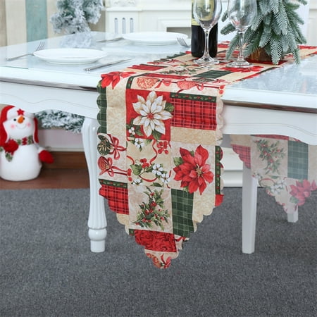 Christmas 2PC Table Runner Decoration Cloth Cover Banner For Dinner Party Decorations Tree Lights Set Accessories
Christmas 2PC Table Runner Decoration Cloth Cover Banner For Dinner Party Decorations Tree Lights Set Accessories