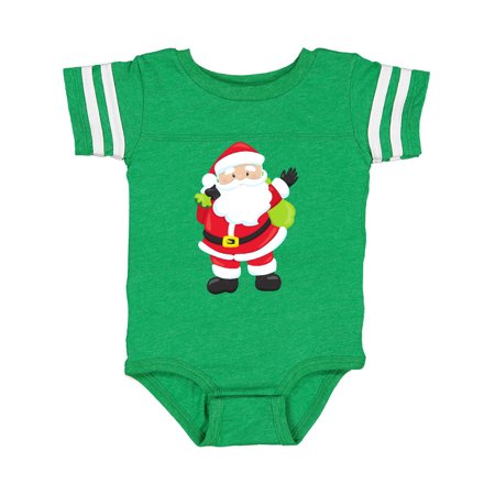 Inktastic Santa Claus Smiling Santa Santa With Gift Bag Gift Baby Boy or Baby Girl Bodysuit
Inktastic Santa Claus Smiling Santa Santa With Gift Bag Gift Baby Boy or Baby Girl Bodysuit