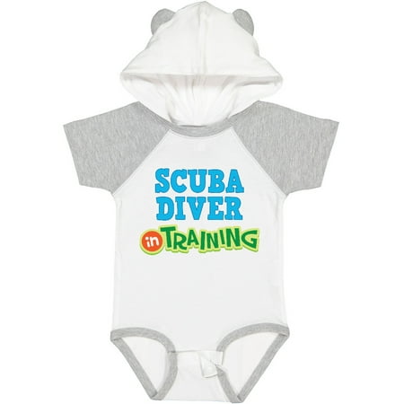 Inktastic Scuba Diver in Training Gift Baby Boy or Baby Girl Bodysuit