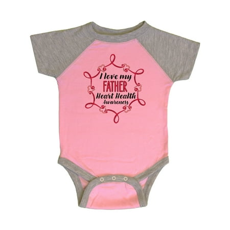 Inktastic I Love My Father Heart Health Awareness Gift Baby Boy or Baby Girl Bodysuit
Inktastic I Love My Father Heart Health Awareness Gift Baby Boy or Baby Girl Bodysuit