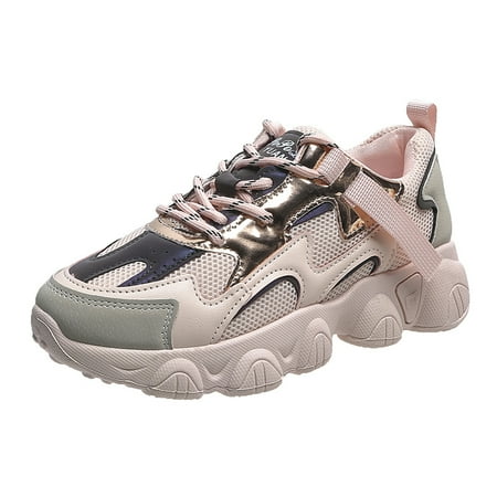 Women‘s Colorblock Platform Mesh Sneakers Non-slip Breathable Running Shoes Casual Walking Shoes
Women‘s Colorblock Platform Mesh Sneakers Non-slip Breathable Running Shoes Casual Walking Shoes