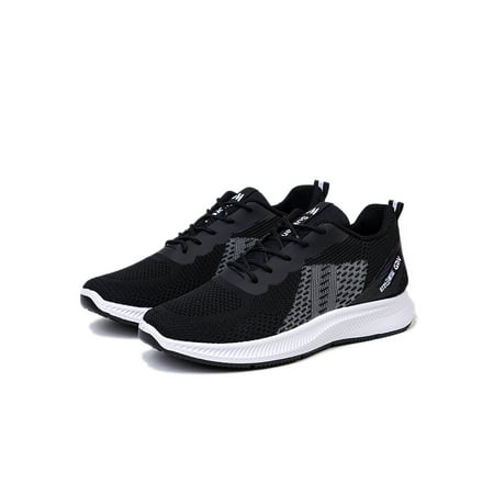 Ymiytan Mens Athletic Shoes Lace Up Sneakers Round Toe Trainers Sport Mesh Nonslip Flat Running Shoe Black 8.5
Ymiytan Mens Athletic Shoes Lace Up Sneakers Round Toe Trainers Sport Mesh Nonslip Flat Running Shoe Black 8.5