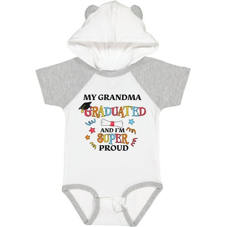 Inktastic My Grandma Graduated and I m Super Proud Gift Baby Boy or Baby Girl Bodysuit
Inktastic My Grandma Graduated and I m Super Proud Gift Baby Boy or Baby Girl Bodysuit
