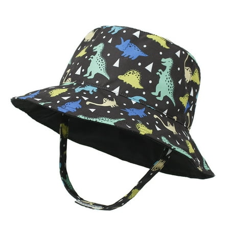 STEADY Children Adjustable Cute Printed Basin Baby Hat Fisherman Hat Sunscreen Hats L / Black
STEADY Children Adjustable Cute Printed Basin Baby Hat Fisherman Hat Sunscreen Hats L / Black