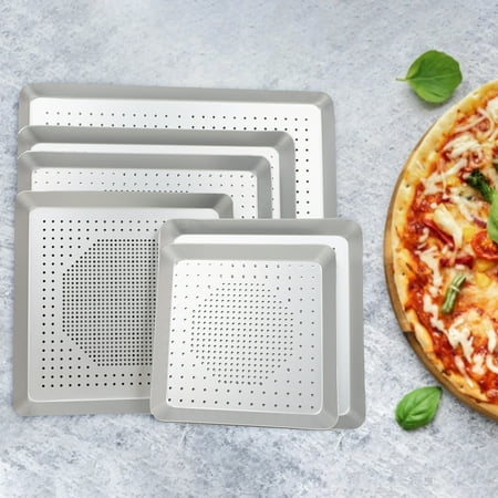 Cheers.US Pizza Baking Pan Pizza Pan Crisper with Holes Perforated Heavy Duty Aluminum Alloy Vented Pizza Pans Pizza Crisper Pan Pizza Baking Tray Bakeware for Home Restaurant Kitchen
Cheers.US Pizza Baking Pan Pizza Pan Crisper with Holes Perforated Heavy Duty Aluminum Alloy Vented Pizza Pans Pizza Crisper Pan Pizza Baking Tray Bakeware for Home Restaurant Kitchen