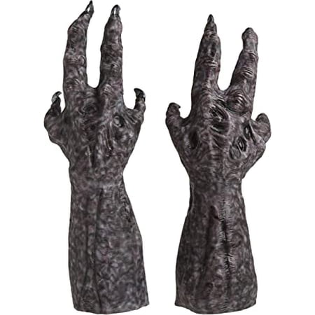 Alien Vs Predator: Alien Deluxe Adult Latex Hands Gray One Size