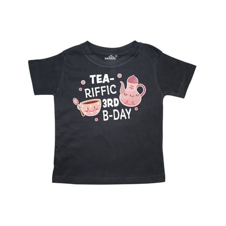 Inktastic Tea-riffic 3rd Birthday with Teacup and Pot Gift Toddler Toddler Girl T-Shirt
Inktastic Tea-riffic 3rd Birthday with Teacup and Pot Gift Toddler Toddler Girl T-Shirt