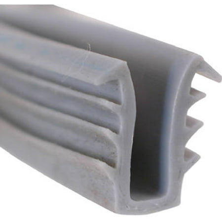 Slide Co 200 1/4 5/32 - 3/16 Glazing Channel Gray Vinyl