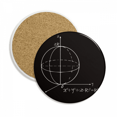 Math Kowledge Sphere Equation Coaster Cup Mug Tabletop Protection Absorbent Stone
Math Kowledge Sphere Equation Coaster Cup Mug Tabletop Protection Absorbent Stone