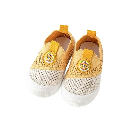 Welliumy Girls Boys Flats Slip On Sneakers First Walker Casual Shoes School Walking Shoe Sport Breathable Mesh Yellow 7.5C
Welliumy Girls Boys Flats Slip On Sneakers First Walker Casual Shoes School Walking Shoe Sport Breathable Mesh Yellow 7.5C