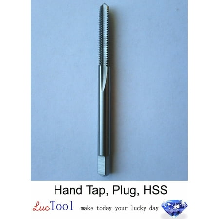 8-32 UNC Hand Tap Plug GH3 Limit 4 Flute HSS Plug Chamfer Uncoated Bright Thread
8-32 UNC Hand Tap Plug GH3 Limit 4 Flute HSS Plug Chamfer Uncoated Bright Thread