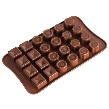 Baking Supplies Cake Moulds 24 Holes Silicone Mold For Chocolate Cake Jelly Pudding Multiple Shape Brown
Baking Supplies Cake Moulds 24 Holes Silicone Mold For Chocolate Cake Jelly Pudding Multiple Shape Brown