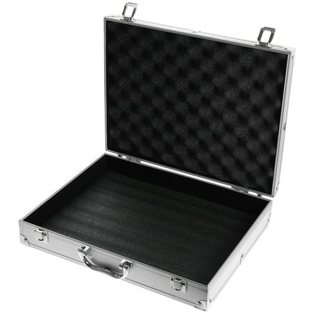 Lockable Flight Case Portable Aluminum Alloy Box Carrying Case Tools Container