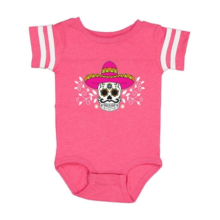 Inktastic Sugar Skull Illustration with Floral Filigree Cinco De Mayo Gift Baby Boy or Baby Girl Bodysuit
Inktastic Sugar Skull Illustration with Floral Filigree Cinco De Mayo Gift Baby Boy or Baby Girl Bodysuit
