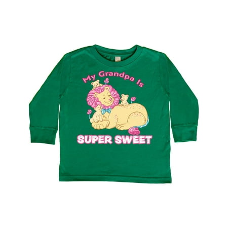 Inktastic My Grandpa Is Super Sweet Cotton Candy Lions with Pink Mane Gift Toddler Boy or Toddler Girl Long Sleeve T-Shirt
Inktastic My Grandpa Is Super Sweet Cotton Candy Lions with Pink Mane Gift Toddler Boy or Toddler Girl Long Sleeve T-Shirt