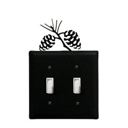 LANTRO JS Pinecone Double Switch Cover
