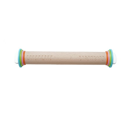 Premium Rolling Pin Adjustable Dough Roller Solid Beechwood Removable Thicknes 230104
Premium Rolling Pin Adjustable Dough Roller Solid Beechwood Removable Thicknes 230104