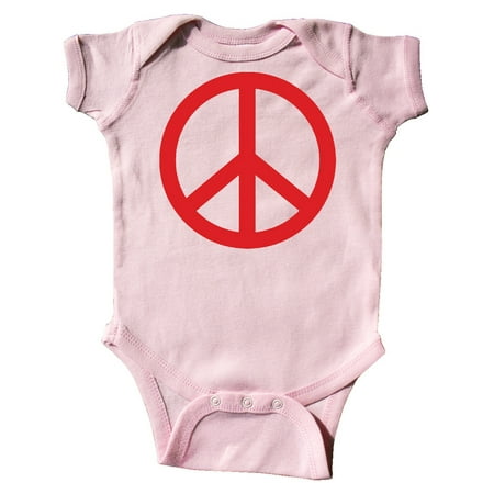 Inktastic Fun Red Peace Sign Gift Baby Boy or Baby Girl Bodysuit 
Inktastic Fun Red Peace Sign Gift Baby Boy or Baby Girl Bodysuit