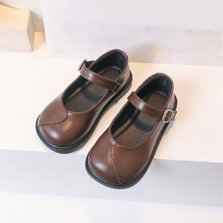 PEASKJP Girl Sandals Summer Girls Dress Shoes Strappy Soft Sole Non Slip Comfy Sandals Girls Comfort Platform Sandals Brown 1
PEASKJP Girl Sandals Summer Girls Dress Shoes Strappy Soft Sole Non Slip Comfy Sandals Girls Comfort Platform Sandals Brown 1