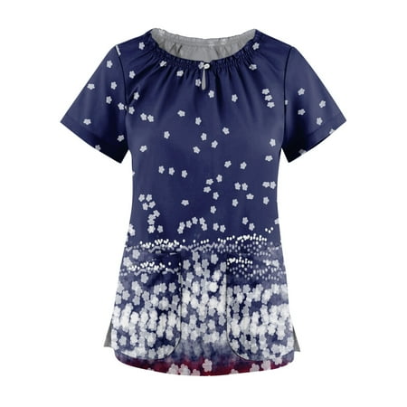 QWANG Women s Summer Fashion Lace Collar Short Sleeve Printed Top Overalls With Pocket
QWANG Women s Summer Fashion Lace Collar Short Sleeve Printed Top Overalls With Pocket