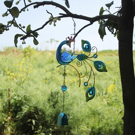 iOPQO Tableware Chimes Metal Crafts Painted Ornaments Creative Bell Pendants Peacock Wind Chime Metal Craft Blue
iOPQO Tableware Chimes Metal Crafts Painted Ornaments Creative Bell Pendants Peacock Wind Chime Metal Craft Blue