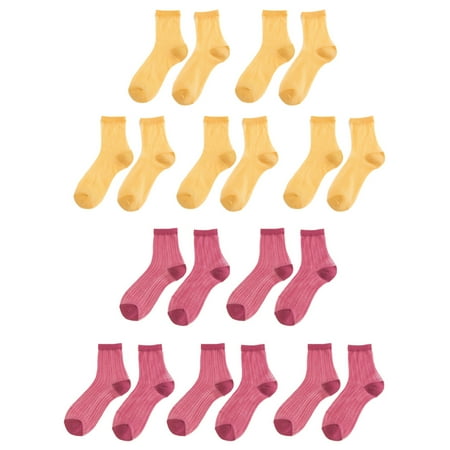 Sheer Ankle Socks Thin Nylon Ankle High Hosiery Socks Short Dress Stockings for Women and Girls
Sheer Ankle Socks Thin Nylon Ankle High Hosiery Socks Short Dress Stockings for Women and Girls