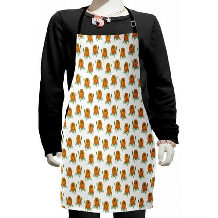 Floral Kids Apron Tagetes Flower on a Plain Background Boys Girls Apron Bib with Adjustable Ties for Cooking Baking Painting White Orange Fern Green by Ambesonne
Floral Kids Apron Tagetes Flower on a Plain Background Boys Girls Apron Bib with Adjustable Ties for Cooking Baking Painting White Orange Fern Green by Ambesonne