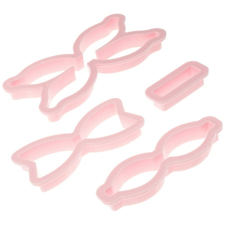 HOMEMAXS 1 Set Bow Tie Molds Bowknot Molds Fondant Cake Molds Cookie Molds Baking Tool 
HOMEMAXS 1 Set Bow Tie Molds Bowknot Molds Fondant Cake Molds Cookie Molds Baking Tool