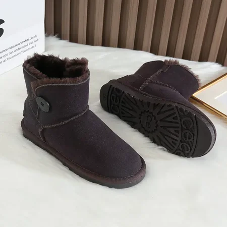 Women‘s Thermal Snow Boots Solid Color Fleece Liner Slip On Ankle Boots Women‘s Footwear
Women‘s Thermal Snow Boots Solid Color Fleece Liner Slip On Ankle Boots Women‘s Footwear