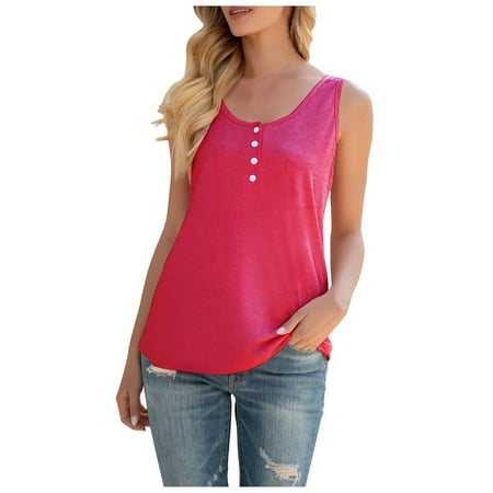 CYMMPU Women Clothing Women s Sleeveless Cropped Tank Sexy Bustier Streetwear Round Neck Tank Cami Solid Slim Fit Crop Tops Summer Shirts Red
CYMMPU Women Clothing Women s Sleeveless Cropped Tank Sexy Bustier Streetwear Round Neck Tank Cami Solid Slim Fit Crop Tops Summer Shirts Red