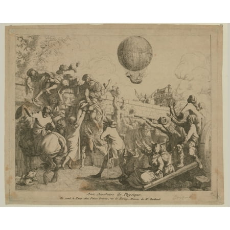 Print: Aux Amateurs De Physique circa 1783
Print: Aux Amateurs De Physique circa 1783